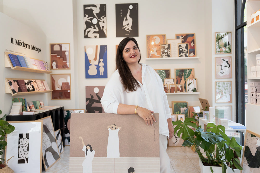 A Greek local poet, architect and artist in the heart of Patras created the best shop in Patras, Greece