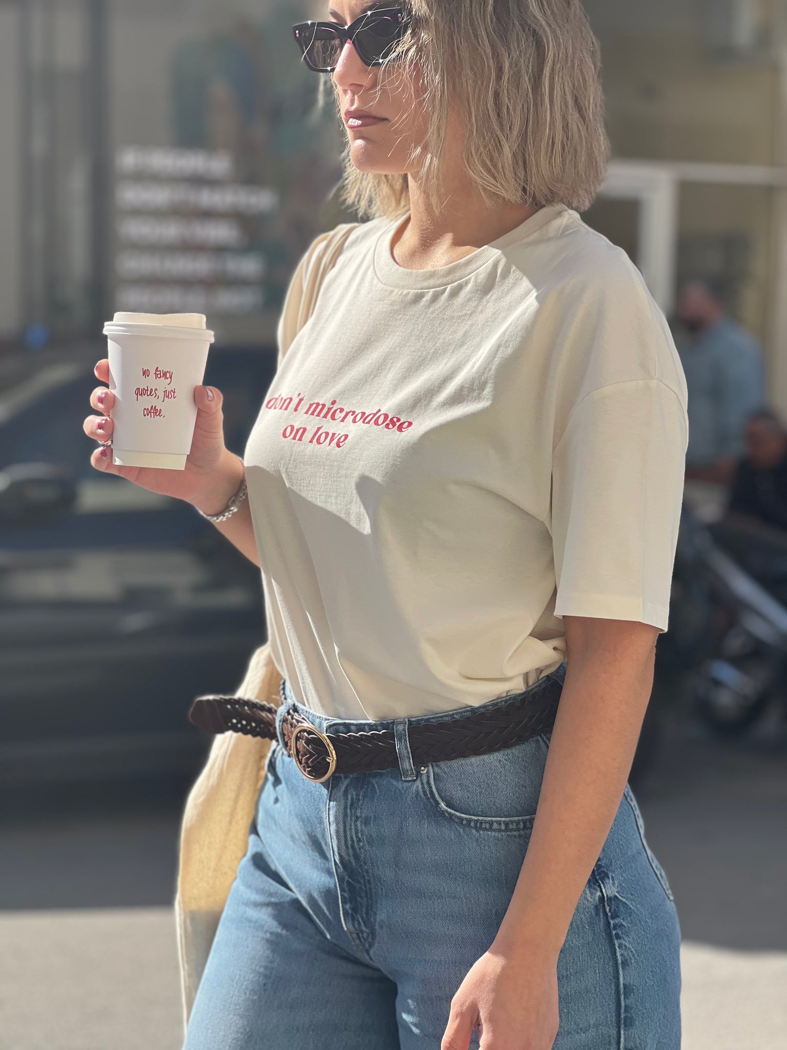 DON’T MICRODOSE ON LOVE | UNISEX T-SHIRT