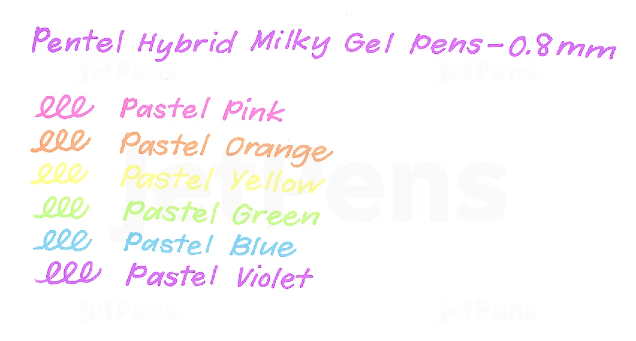 Pentel Hybrid Milky Gel Pen 0.8mm