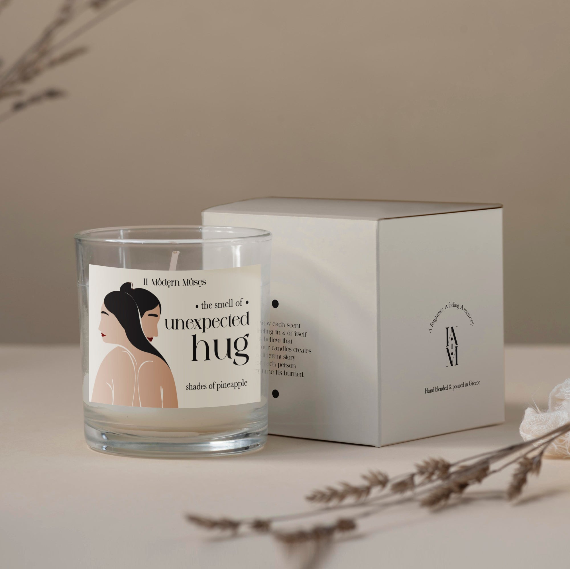 Unexpected Hug. Soy Candle from 11 modern muses