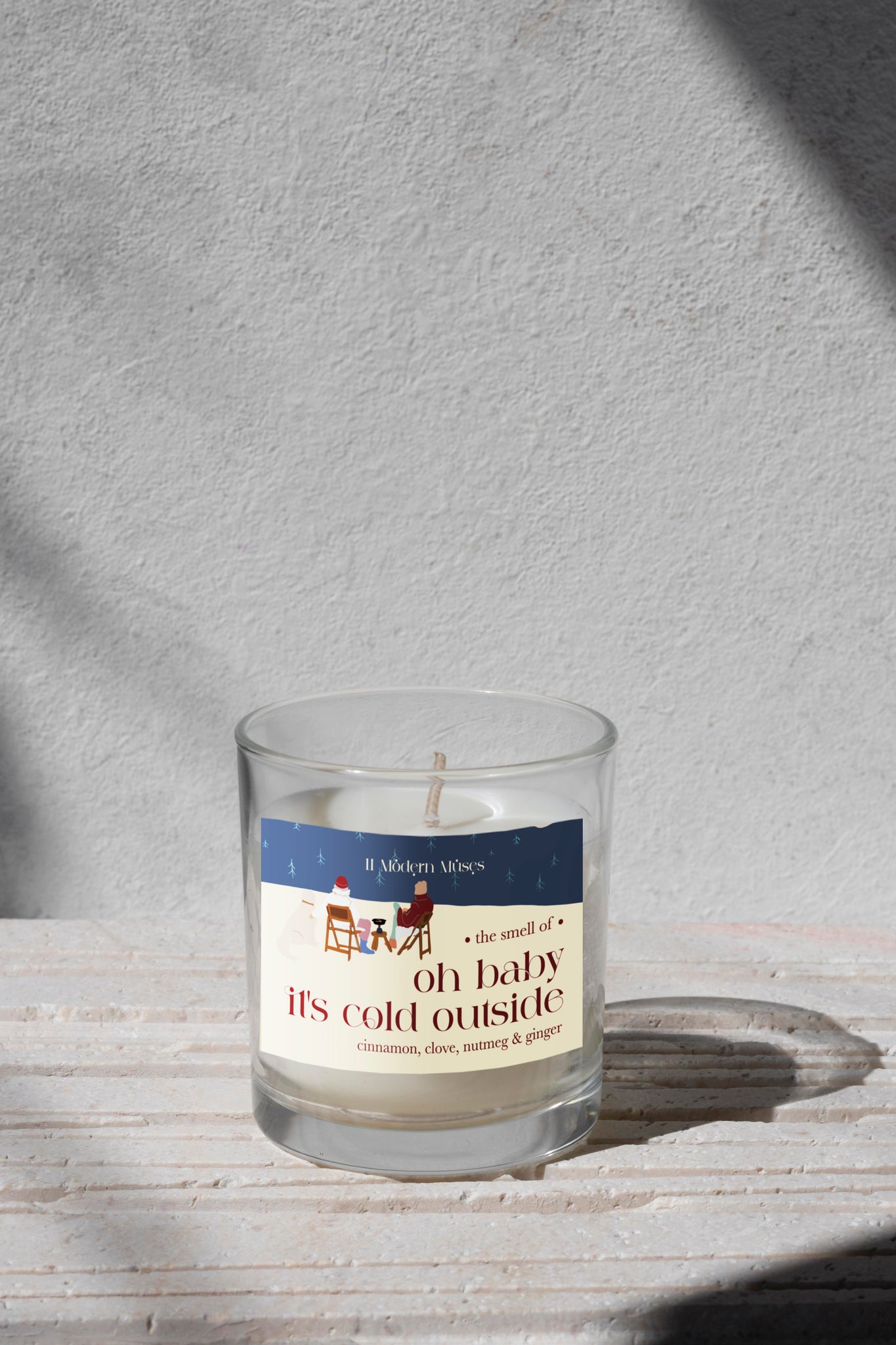 THE SMELL OF OH BABY ITS COLD OUTSIDE | CHRISTMAS SOY CANDLE