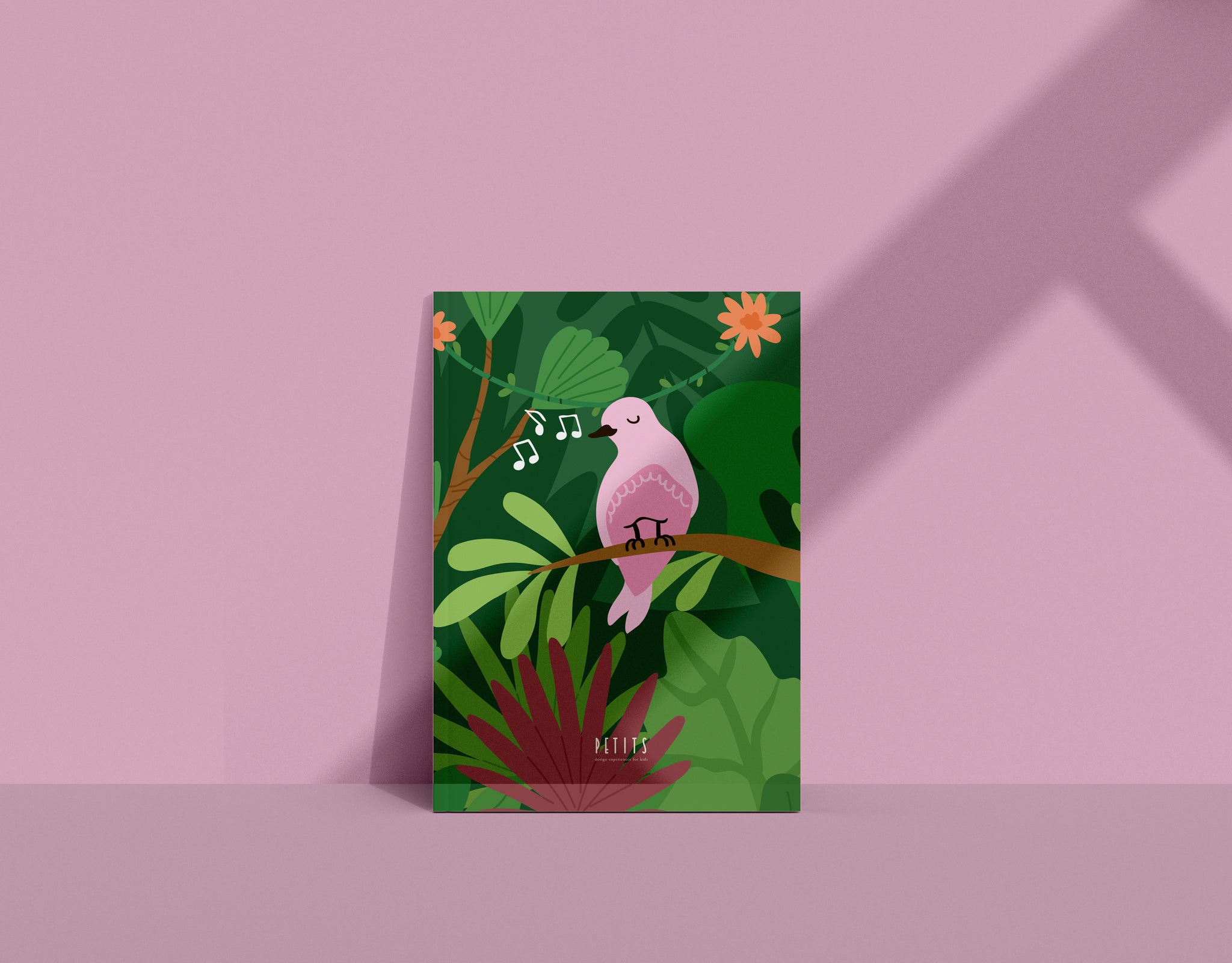 Ροζ παπαγαλάκι | Pink parrot