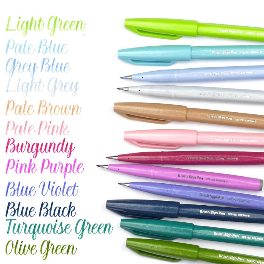 Pentel Brush Sign Pen