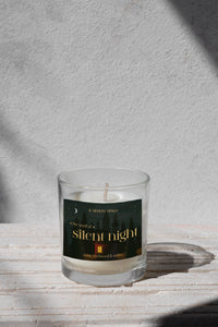 THE SMELL OF SILENT NIGHT | CHRISTMAS SOY CANDLE