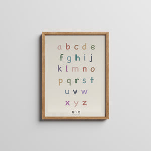 Educational artprints | English Alphabet