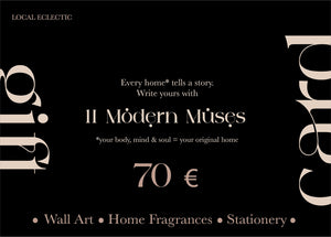 11 Μοdern Muses gift card